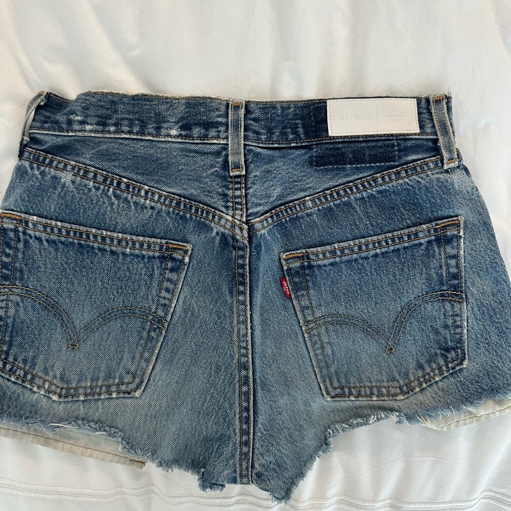 Re/Done Vintage Levi Jean Shorts sz23